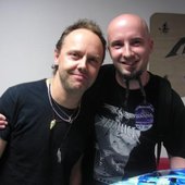 Pavel with Metallica