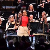 Nora performing at the BBC Proms.