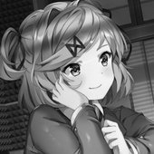 Doki Doki Literature Club B&W
