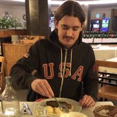 swedish man eats food