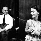 In the control room, Richard Rodgers and Susan Watson