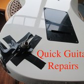 Quick guitar repairs 