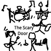 A drawing of the band