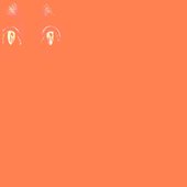 bright neon coral