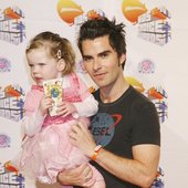 Kelly Jones with daughter