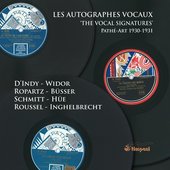 Les Autographes Vocaux