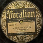 Vocalion 02658 Louis Washington (Talahasse Tight) STANDING ON A ROCK 78 rpm Blues G+-crop.jpg