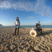 The boys at the beach