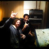  Amine Andalous and Henrik Udd in Studio Fredman April 2012