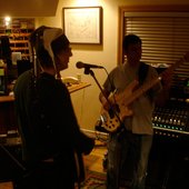 John and Stevie at KTF Stucio in Topanga, California - 2008