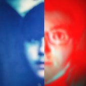 shrieking violet red/blue split