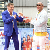 David Hasselhoff & Dwayne "The Rock" Johnson