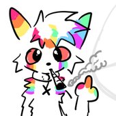 Glitter smoking