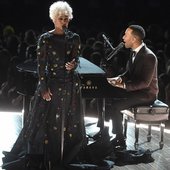 John Legend & Cynthia Erivo (Grammys 2017)