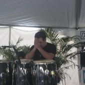 Sammy Figueroa live @ DWNTOWN Miami Concert series launching at Book Fair 20081114