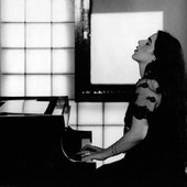 laura on the piano