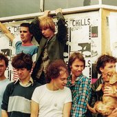 The Chills and The Stones near The Gladstone, 1982