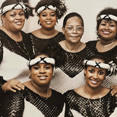 The Clark Sisters & Mattie Moss Clark colorised PNG