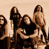 From Right Up to Left Down: Bobby Koelble, Kelly Conlon, Chuck Schuldiner, Gene Hoglan (Death in 1995)