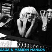 Lady Gaga & Marilyn Manson Brian Hugh Warner