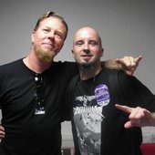 Pavel with Metallica