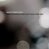 Winter Midnight Streetlight Smalltown Rain