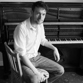 at the piano