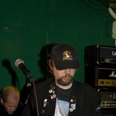 The Deep Fur cap & some of the Catman's extensive badge collection