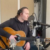 In the studio at Hawksnest