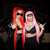 Nicki Minaj & Bia via Instagram
