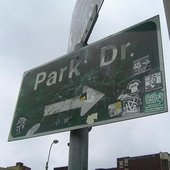 \"Park Dr.\" sign