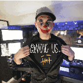 Amogus Themed Unkle Adams Spotify Cover