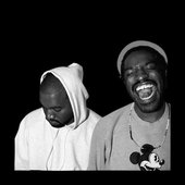 Kanye West and André 3000