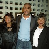 Tyler Perry with Aunt and Mother