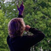 At a concert