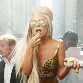 Lady Gaga by Annie Leibovitz (September 12, 2011)