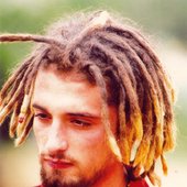 Young Bim with dreads