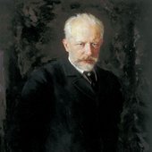 Portrait of Pyotr Ilyich Tchaikovsky 