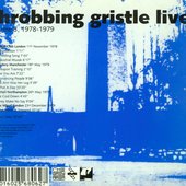 Throbbing Gristle Live - volume 3, 1978-1979 - cover back 1