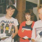 Stephen Morris, Gillian Gilbert and Bernard Sumner