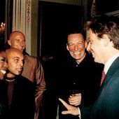 M People & Prime Minister Tony Blair