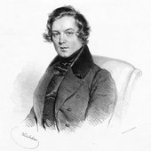 Robert Schumann - 1839 by Joseph Kriehuber