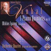 Vanhal: 3 Piano Quintets