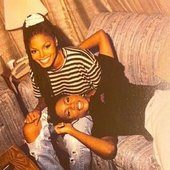 MC Lyte with Janet Jackson