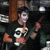 Dan, with Ed Gein looking on in disapproval