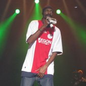 Snoop Dogg wearing the jersey of AFC Ajax