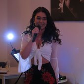 Erika Soteri at Live event