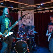 Riff Fist rocking the Espy Basement