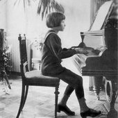 Young Witold Lutosławski  at piano.jpg