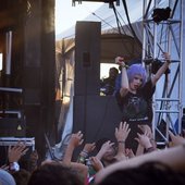 Alice Glass at Camp Bisco 11 (2012)